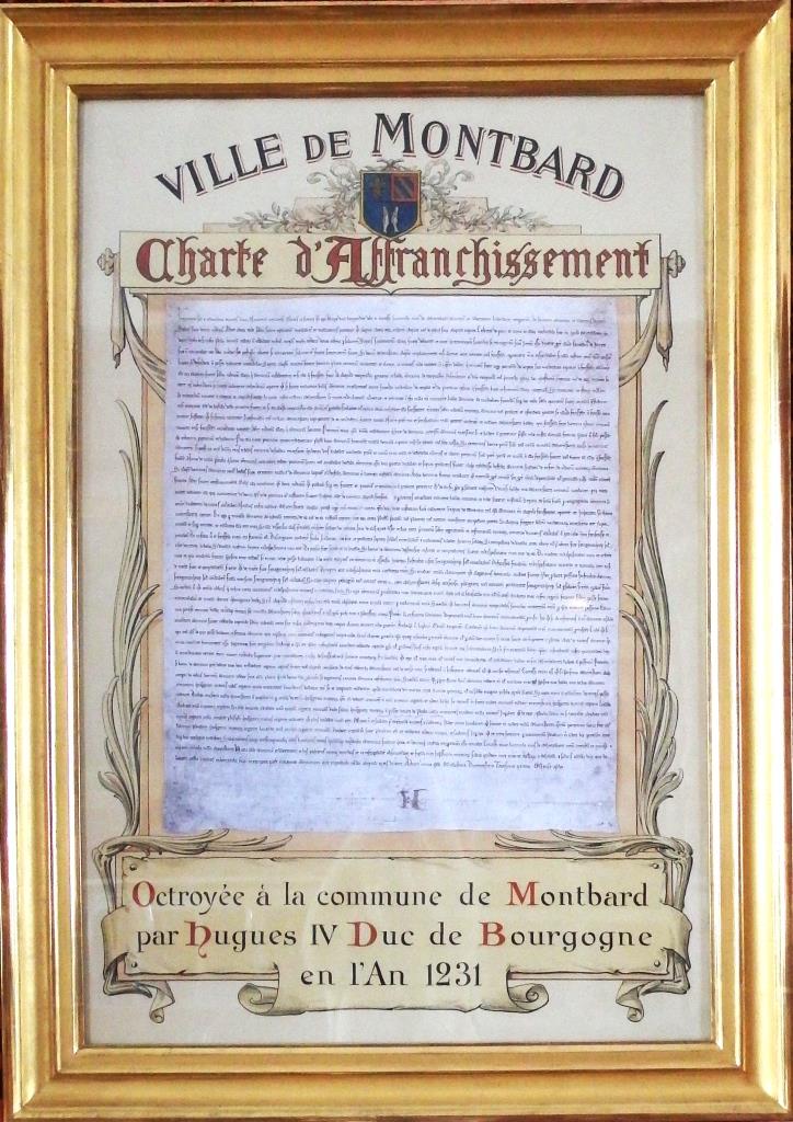 charte Affranchissement Montbard
